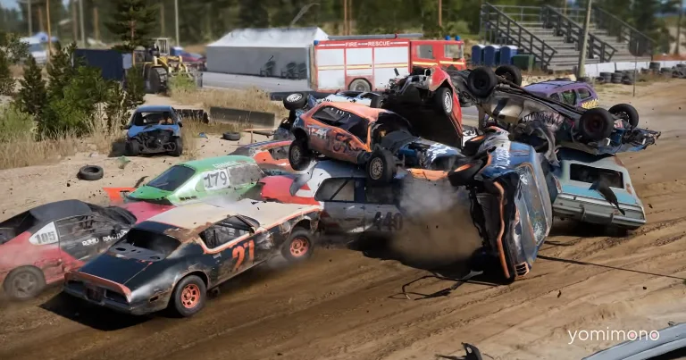 Wreckfest 2 Update 8 Adds Wrong-Way Races, Player Progression, and New Vehicles