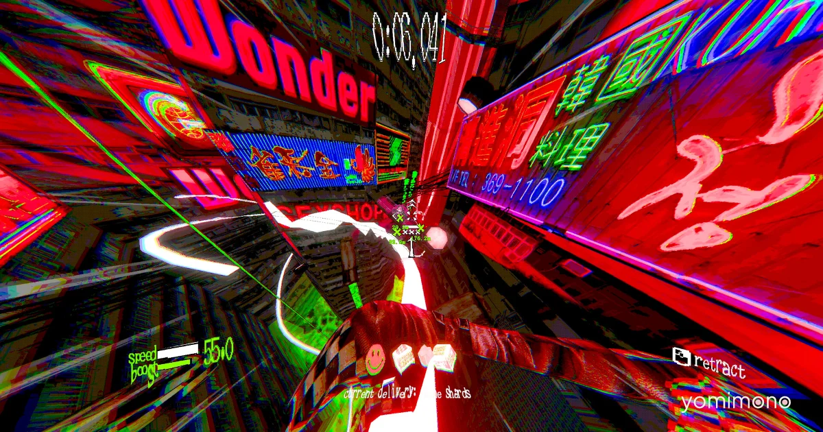 Grindset T.V. Announced at BitSummit: A Surreal Speedrun Platformer