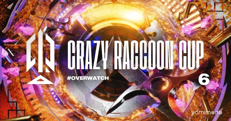 Crazy Raccoon Cup Overwatch 6th Edition Set for June 27