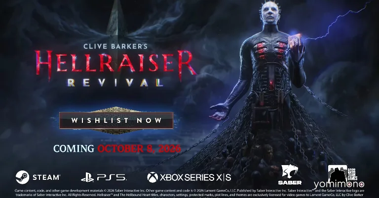 Clive Barker's Hellraiser: Revival Gets October 8 Release Date