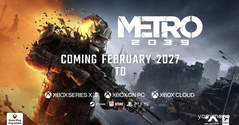 Metro 2039 Launches February 2027, Reveals Story and Gameplay
