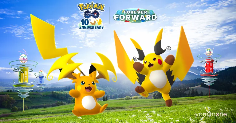 Mega Raichu X and Mega Raichu Y Debut in Pokemon GO on July 18