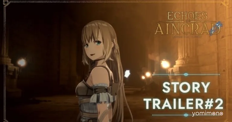 Sword Art Online: Echoes of Aincrad Game Streams Second Story Trailer