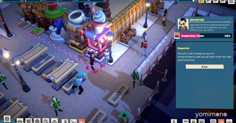 Monster Zoo Tycoon Announced, a Dark Comedy Park Sim With Cult Management