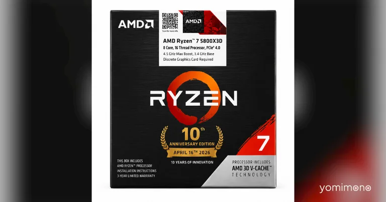 AMD Ryzen 7 5800X3D Returns as AM4 10th Anniversary Model