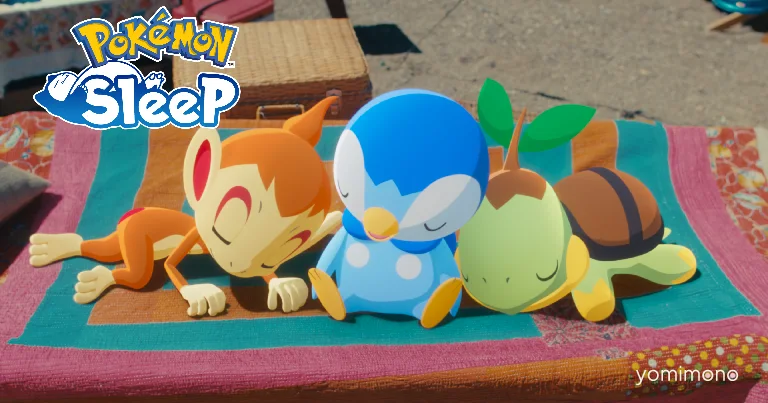 Pokémon Sleep Adds Turtwig, Chimchar, and Piplup for 3rd Anniversary