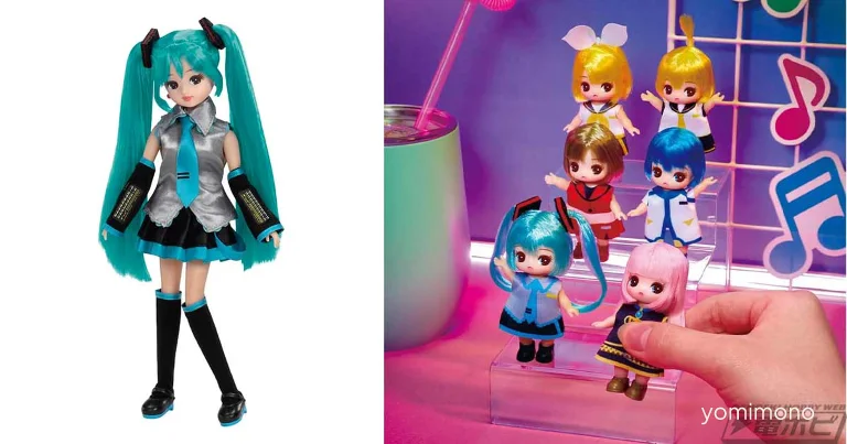 Hatsune Miku Licca-Chan Dolls Now Available for Pre-Order on Amazon