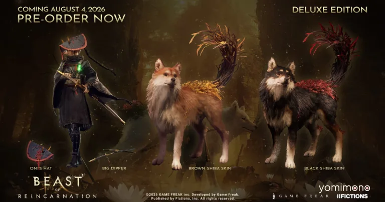 Game Freak Reveals Voice Cast and Pre-Order Bonuses for Beast of Reincarnation