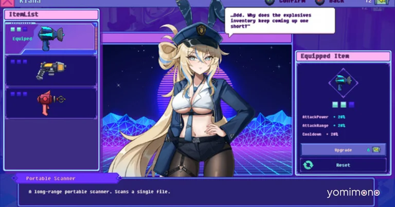 Nunholy Developer Chowbie Launches Defense STG Vaccine Girl on Steam