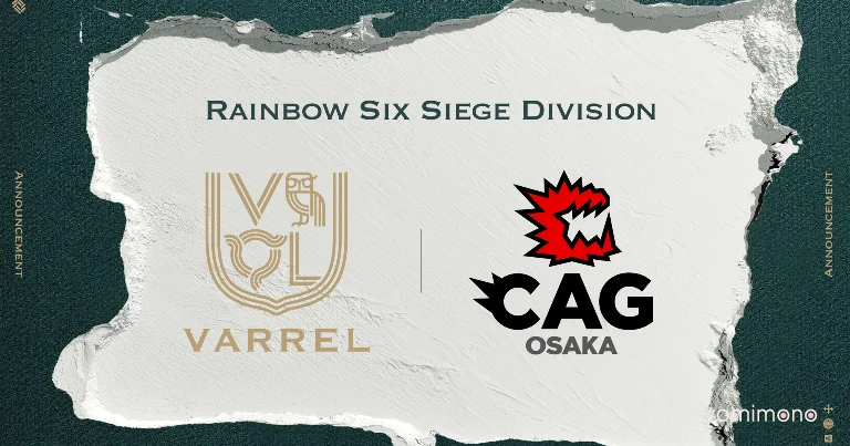 CAG Osaka's Rainbow Six Siege Division Joins VARREL as CAG by VARREL