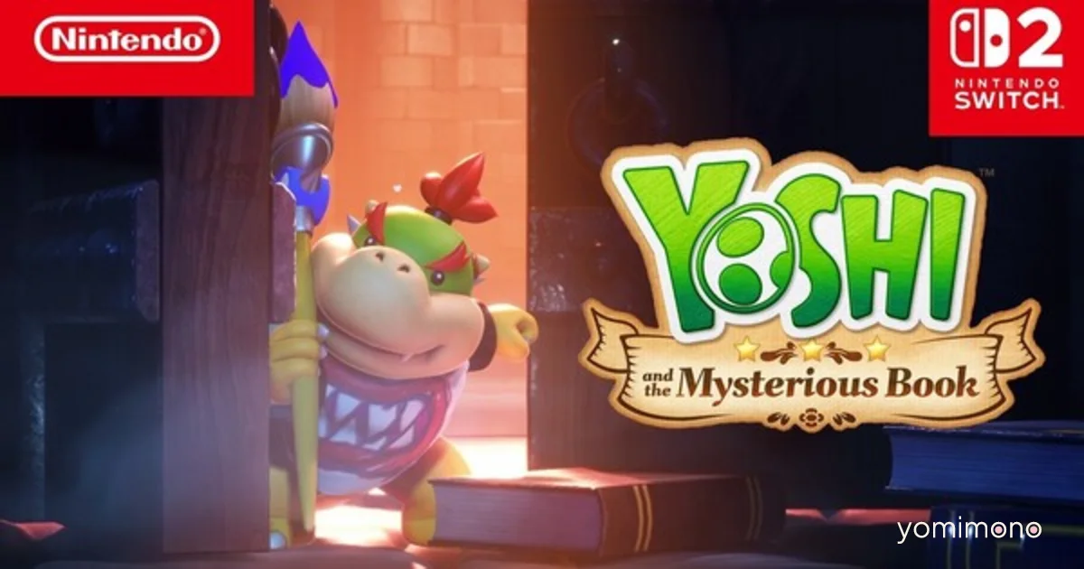 Yoshi and the Mysterious Book Opening Cinematic Streamed Ahead of Switch 2 Launch