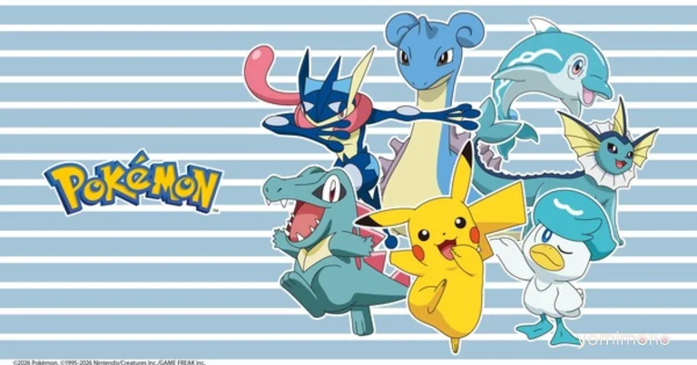 GU × Pokémon Collaboration Launches May 22 With 16 Summer-Themed Items