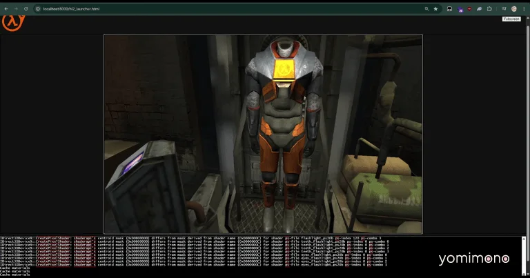 Unofficial 'Web HL2' Port Brings Half-Life 2 to the Browser