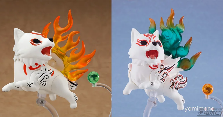 Okami 20th Anniversary Nendoroid Re-Releases Include Amaterasu and Shiranui