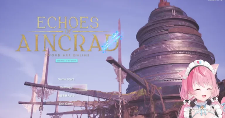 VTuber Sakuna Yuki Tries the Echoes of Aincrad Demo, Eyes Death Game Mode