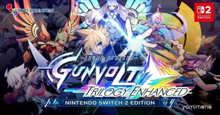 Azure Striker Gunvolt Trilogy Enhanced Collection Announced for Switch 2