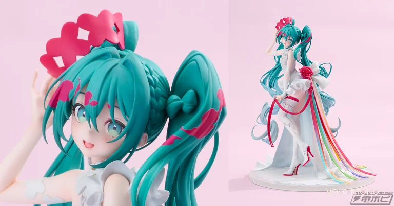 Racing Miku 15th Anniversary Illustration Becomes 1/7 Scale Figure