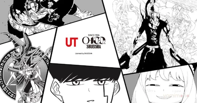 Uniqlo Yu-Gi-Oh! T-Shirts Feature Original Manga Art for Shueisha 100th Anniversary