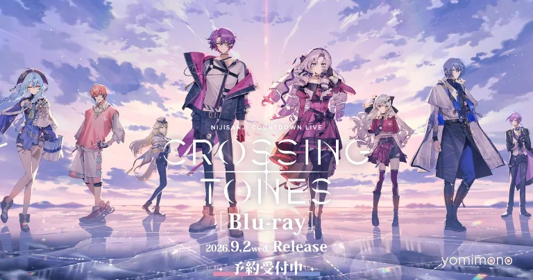 Nijisanji Countdown Live Crossing Tones Blu-ray Releases September 2