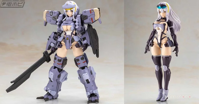 Kotobukiya Announces Front Mission Zenith Girl Gray Ver. Plastic Model