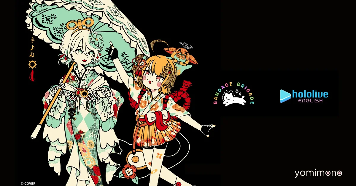 Hololive English Teams With Bandage Brigade for Justice Apparel Collection