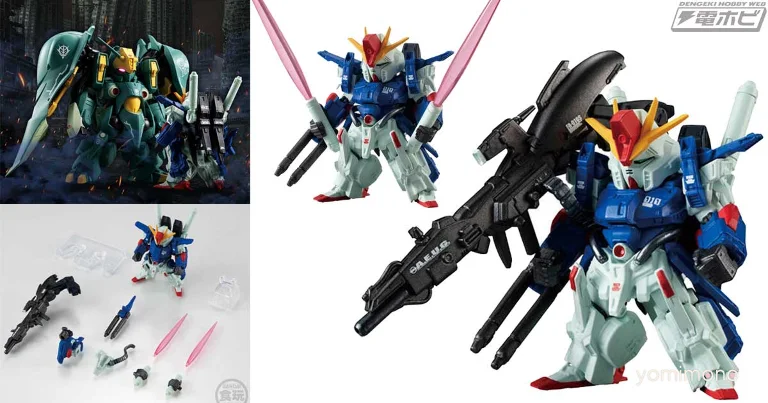 Fw Gundam Converge Core Re-Releases Full Armor ZZ Gundam With Heavy Painting