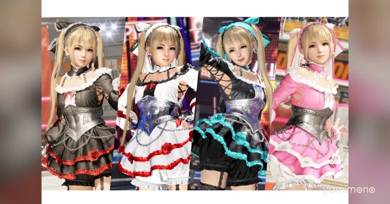 DLC Pack 1 Marie Rose Knight of Roses Set Now Available in DOA6 Last Round