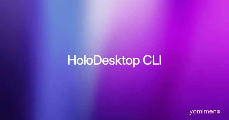 HoloDesktop CLI Lets AI Agents See and Operate a PC Screen