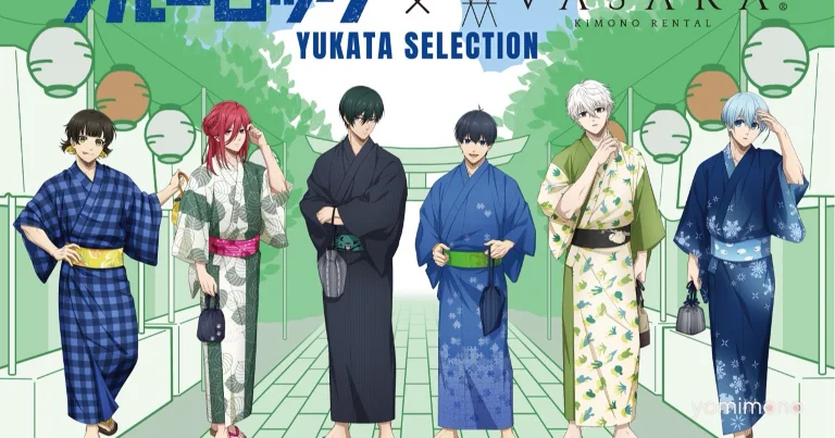 Blue Lock Yukata Collaboration With VASARA Runs July 6 to August 31