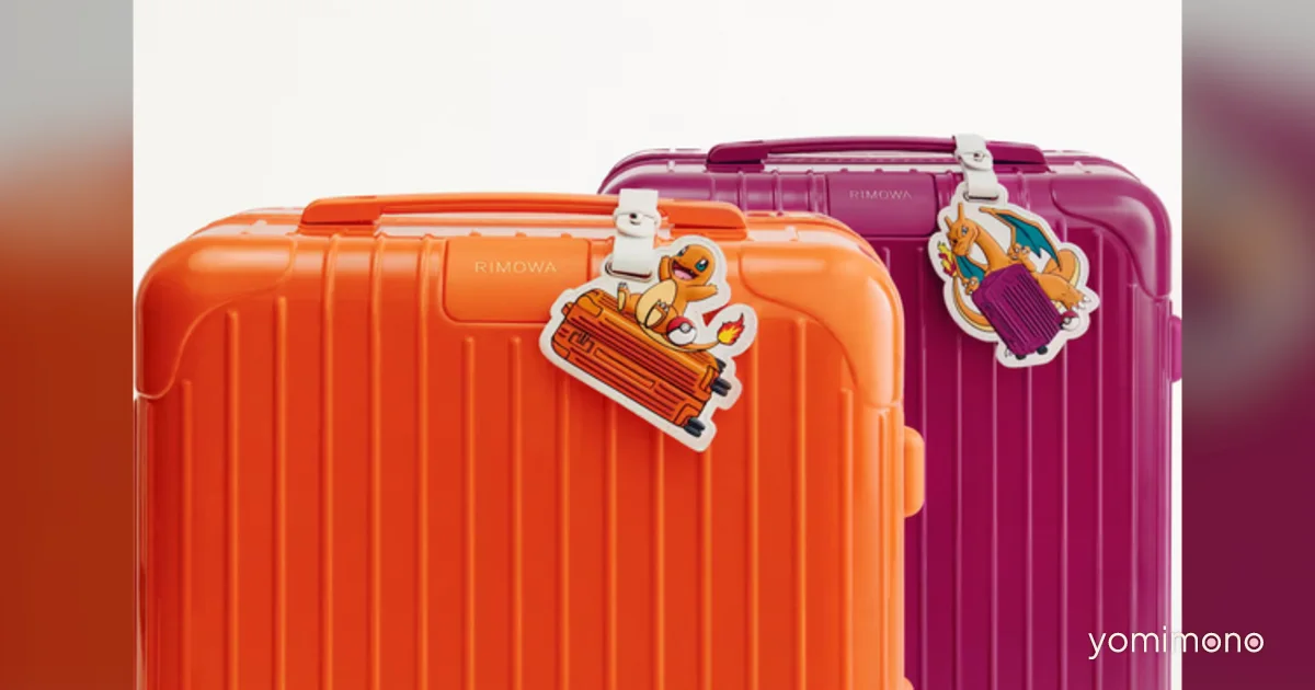 Pokemon and RIMOWA Release Collaboration Suitcase With Monster Ball Wheels