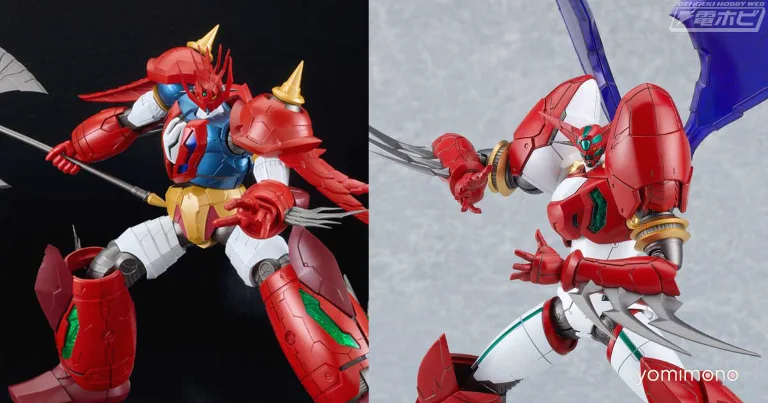 Good Smile Company Reissues ModeroiD Shin Getter 1 and Shin Getter Dragon Kits