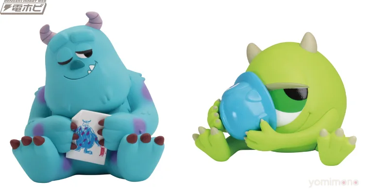 Takara Tomy Arts Adds Monsters, Inc. Figures to Perihapi! Shoulder Lean Hug Series