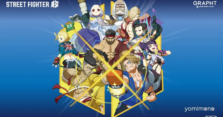 GRAPHT Launches New Street Fighter 6 Collaboration Items With Art by Haato