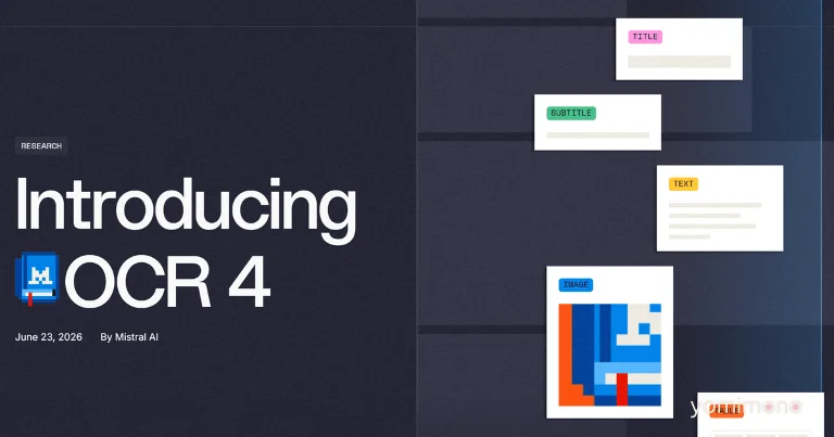Mistral OCR 4 Arrives, Converts PDFs and Tables Into Structured Data
