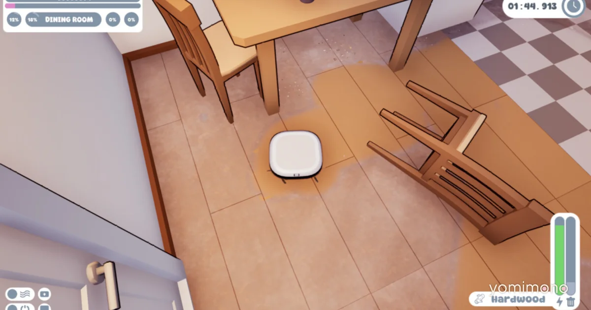 VacuuBot: Home Cleaning Simulator Lets Players Become a Robot Vacuum Cleaner