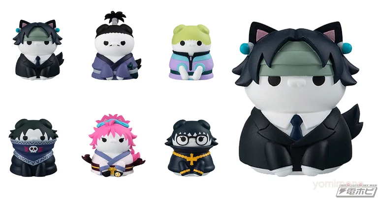 Hunter × Hunter Phantom Troupe Members Become Pocket-Sized Cats