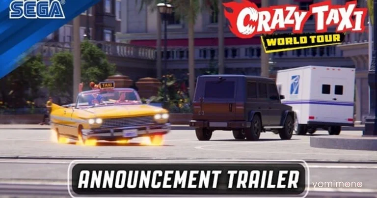 Sega Announces Crazy Taxi: World Tour for 2027