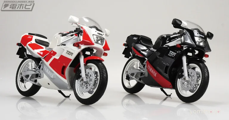Aoshima's Skynet Brand Pre-Finished Yamaha TZR250 '89 Model Announced