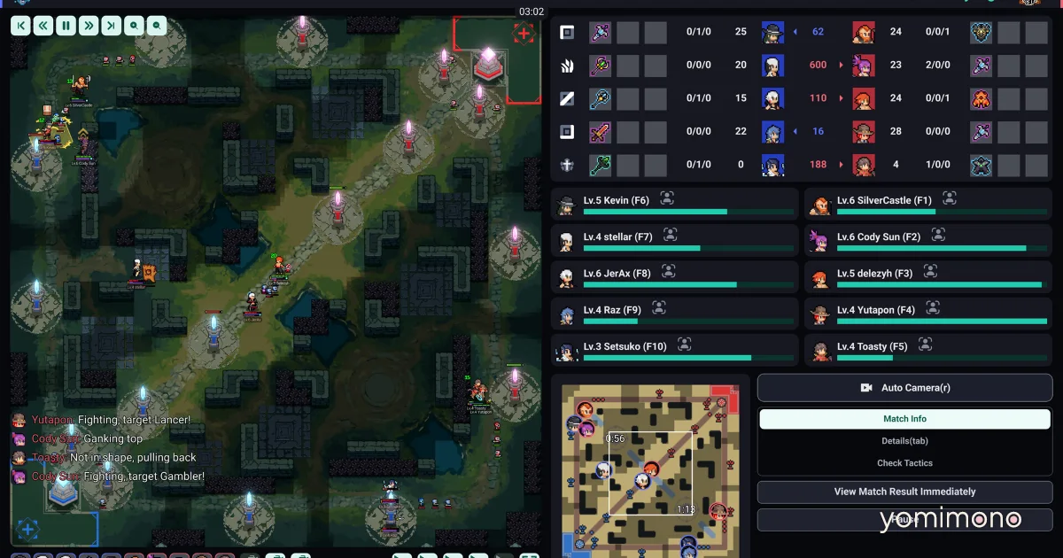 Teamfight Manager 2 Launches Early Access on Steam With MOBA Format