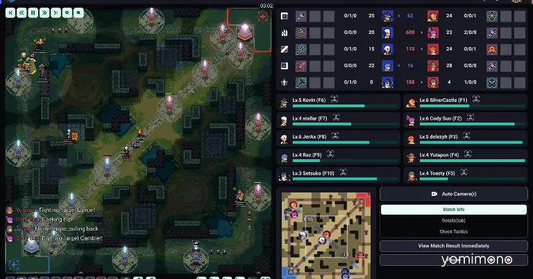 Teamfight Manager 2 Launches Early Access on Steam With MOBA Format