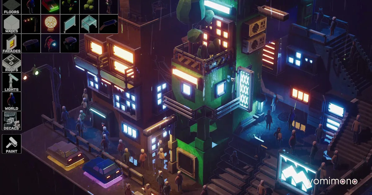 Happy Volcano Announces Cyberpunk Diorama Builder 'Midnight Moments'