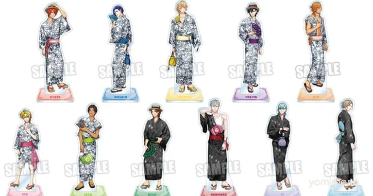 Utano Prince-Sama Flagship Store Opens at Five Locations With Yukata Goods