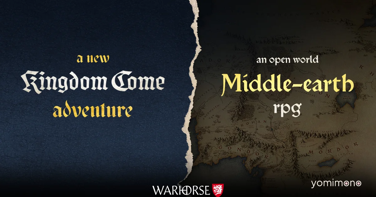 Warhorse Studios Announces Lord of the Rings Open-World RPG and New Kingdom Come Title