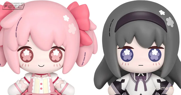 Madoka Magica's Madoka and Homura Join Huggy Good Smile Figure Line