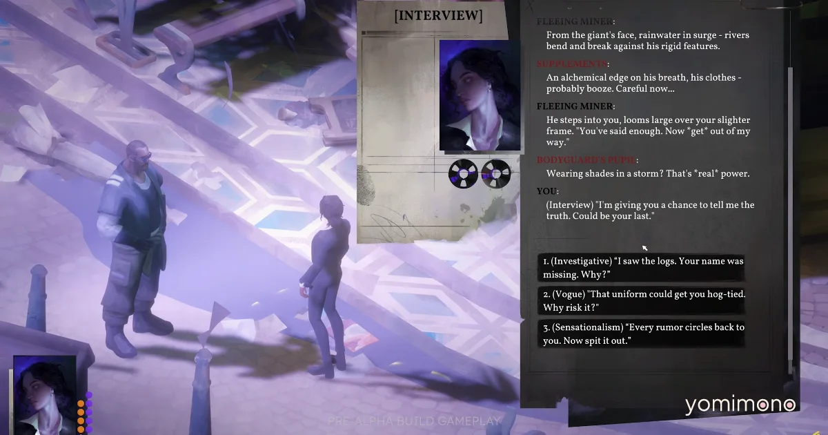 Disco Elysium Vets Show Hopetown Gameplay Teaser