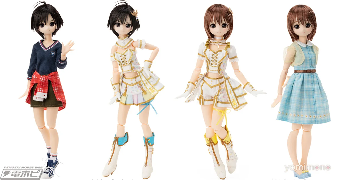 The Idolmaster's Makoto Kikuchi and Yukiho Hagiwara Get Pureneemo Dolls