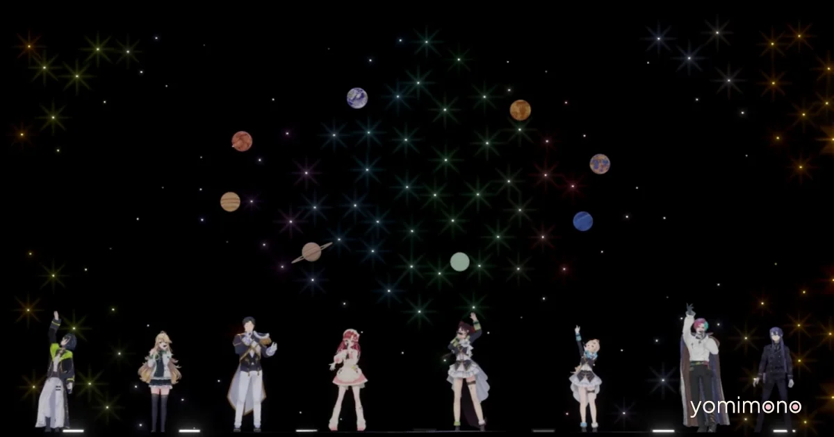 Nijisanji Fest 2026's Uncharted Spheres Stage Runs 3.5 Hours With 31 Songs