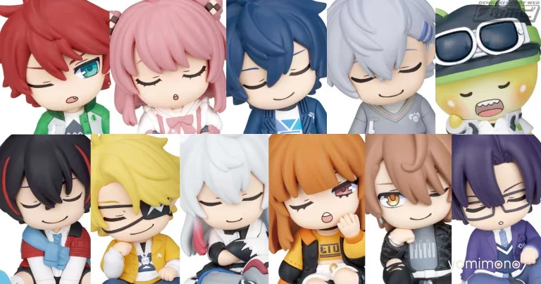 Colorful Peach Gets Shoulder Lean Fig. Gacha Figures From Takara Tomy Arts
