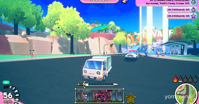 Truck-Kun Is Supporting Me From Another World?! Launches on Steam July 30