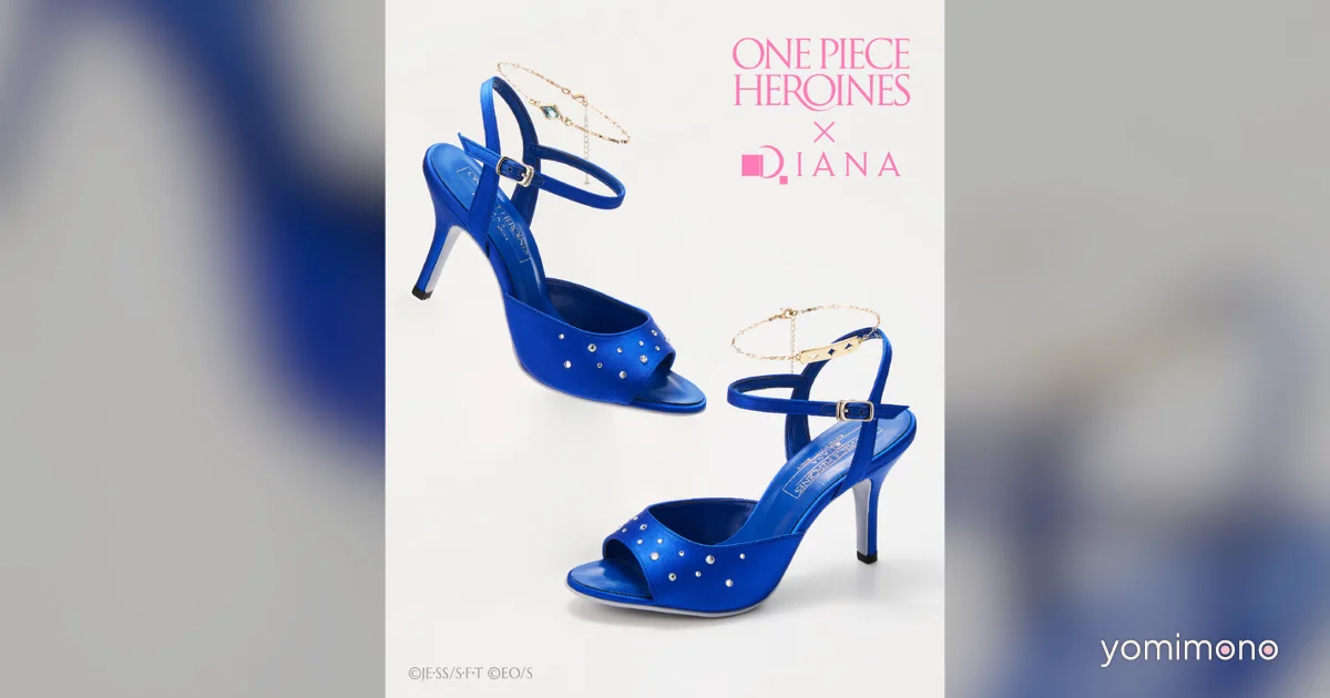 One Piece Heroines Nami Sandals Reproduced in Diana Collaboration